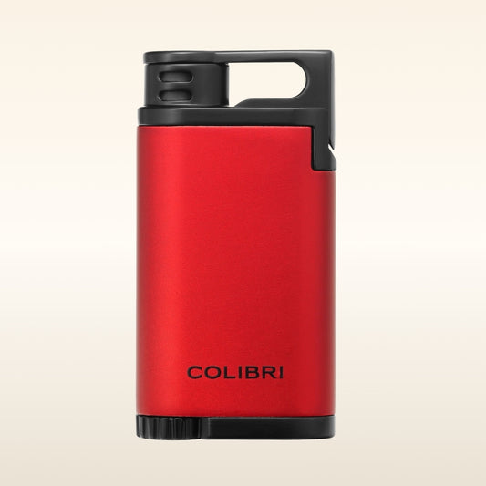 Colibri Belmont Single Jet Flame Cigar Lighter – Red