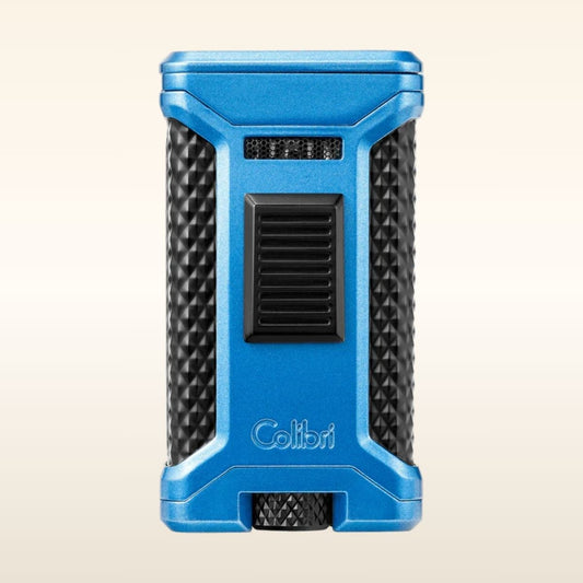 Colibri Cigar Lighter Ascari Triple Jet – Blue